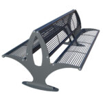 Panchina doppia in acciaio - EDFA478