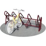 Pensilina con portabici - EDFB326