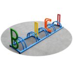 Pensilina con portabici - EDFB327