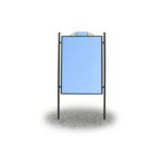 Tabellone bifacciale 140 x 200 h - EDFE602