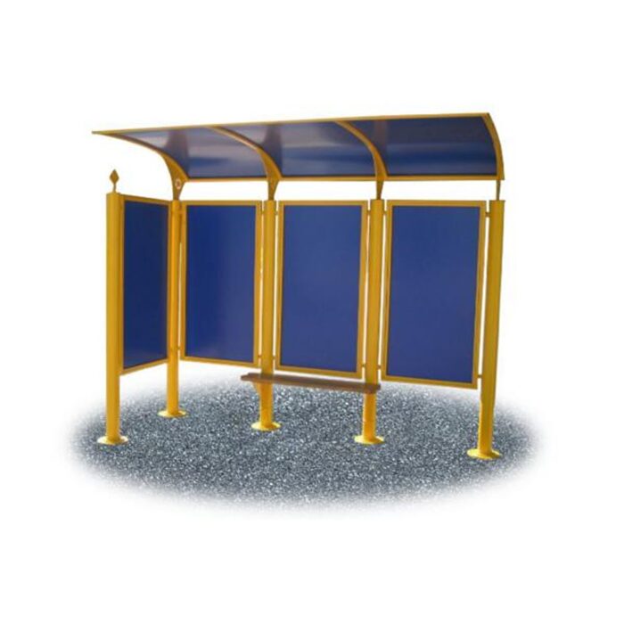 Pensilina con copertura a sbalzo - edfp802