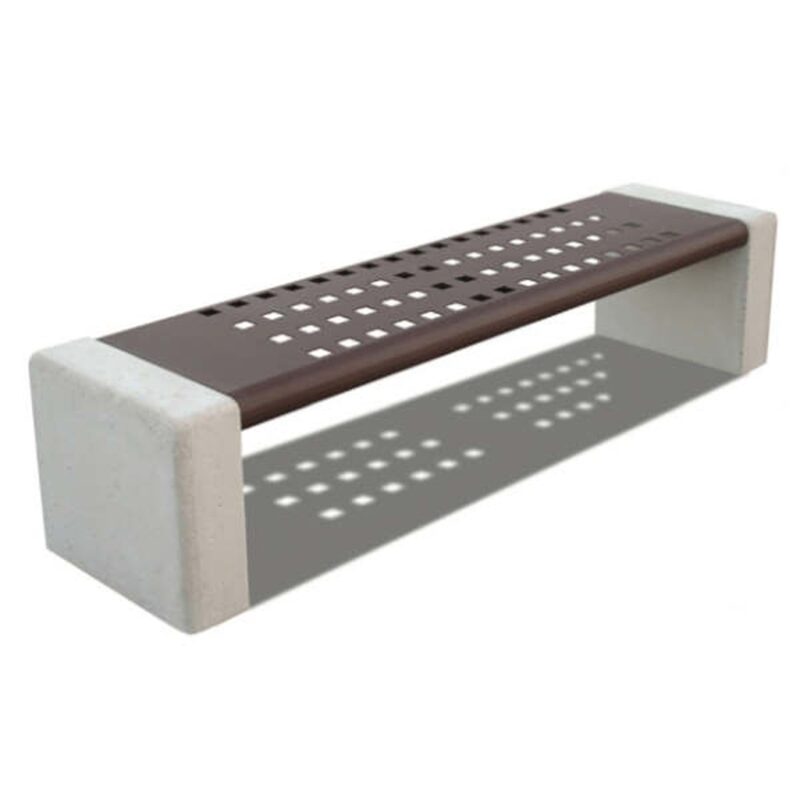 Panchina in acciaio - edfpa198