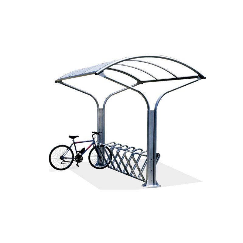 Portabici con tettoia - ecd190
