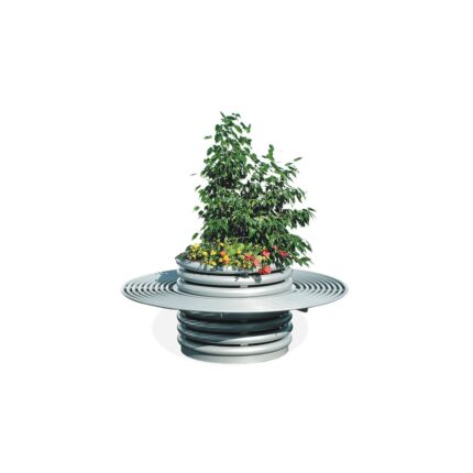 Fioriera con panca circolare - ECD198B