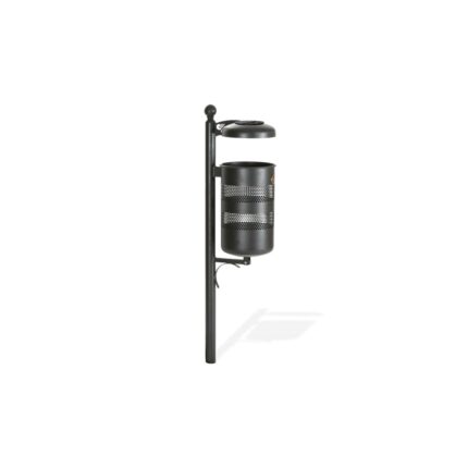 Cestino con coperchio e posacenere - ECD208BP