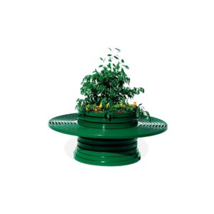 Fioriera con panca circolare - ecd244b 1 Ecd244b