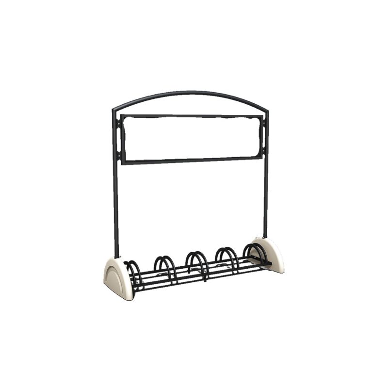 Portabici con pannello pubblicitario - ecd308d