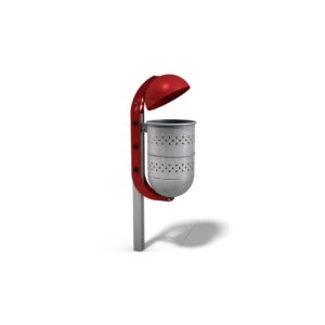 Cestino con coperchio - ecd317 1 Ecd317