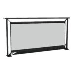 Transenna con pannello pubblicitario - ECD352