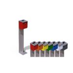 Posacenere in lamiera d'acciaio - ECD367