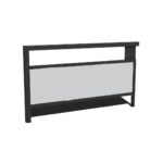 Transenna con pannello pubblicitario - ECD405B