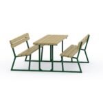 Set pic nic in pino nordico - ECD482