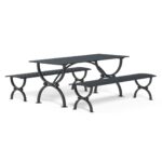 Set pic nic in metallo - ECD486