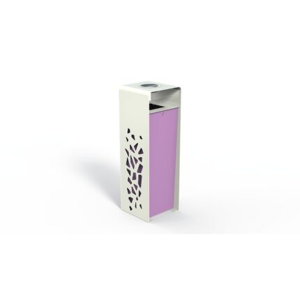 Cestino con coperchio e posacenere - ECD822B