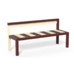 Panchina con schienale - ECDD830B