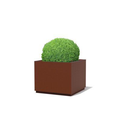 Fioriera in acciaio verniciato corten L.100 - - ECDD841V
