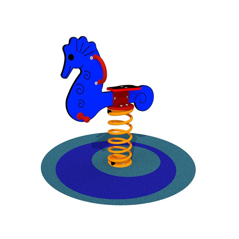 Gioco a molla cavalluccio marino in hpl - gpg1059