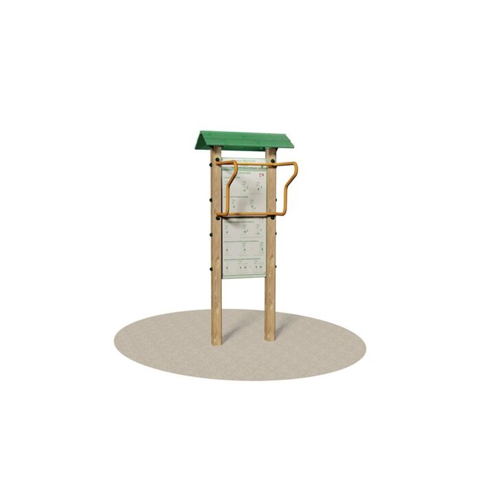 Stazione completa di cartello: movimento gambe e spalle - epg3001