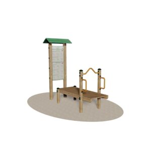 Stazione completa di cartello: panca orizzontale plus - epg3003 1 Epg3003