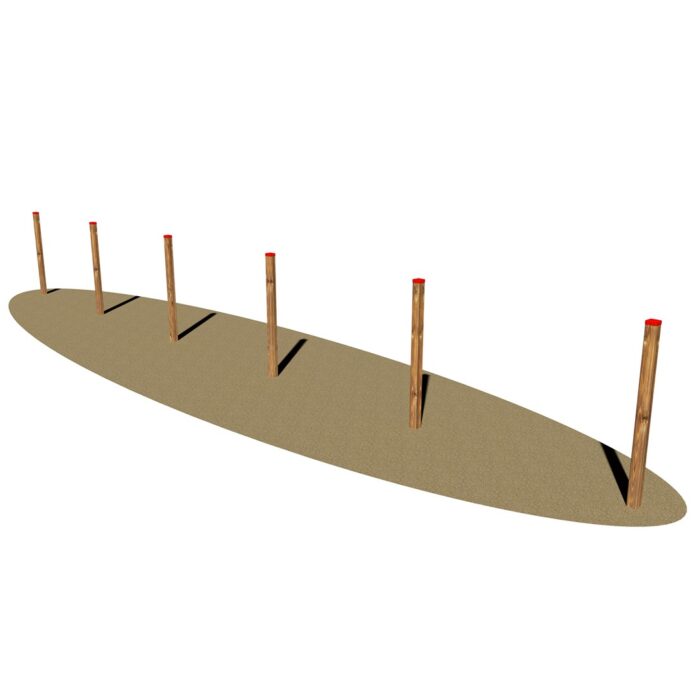Slalom agility dog - epg3256