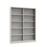 Armadio a giorno a 2 vani con 4 ripiani per vano.180x60x200 h cm - IETG61862