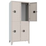 Spogliatoio a 4 posti con serratura - IETF22