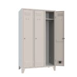 Spogliatoio a 3 posti con serratura - IETF3