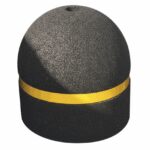 Dissuasore a panettone in gomma con fascia rifrangente - EGMBD001F