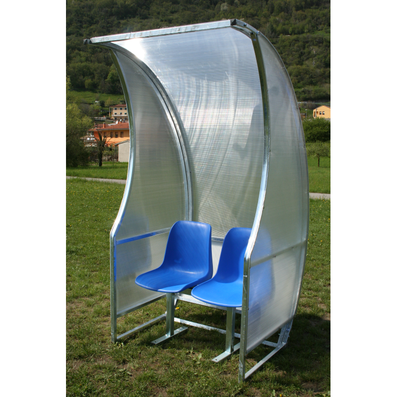 Panchina allenatori in acciaio Panchina allenatori in acciaio