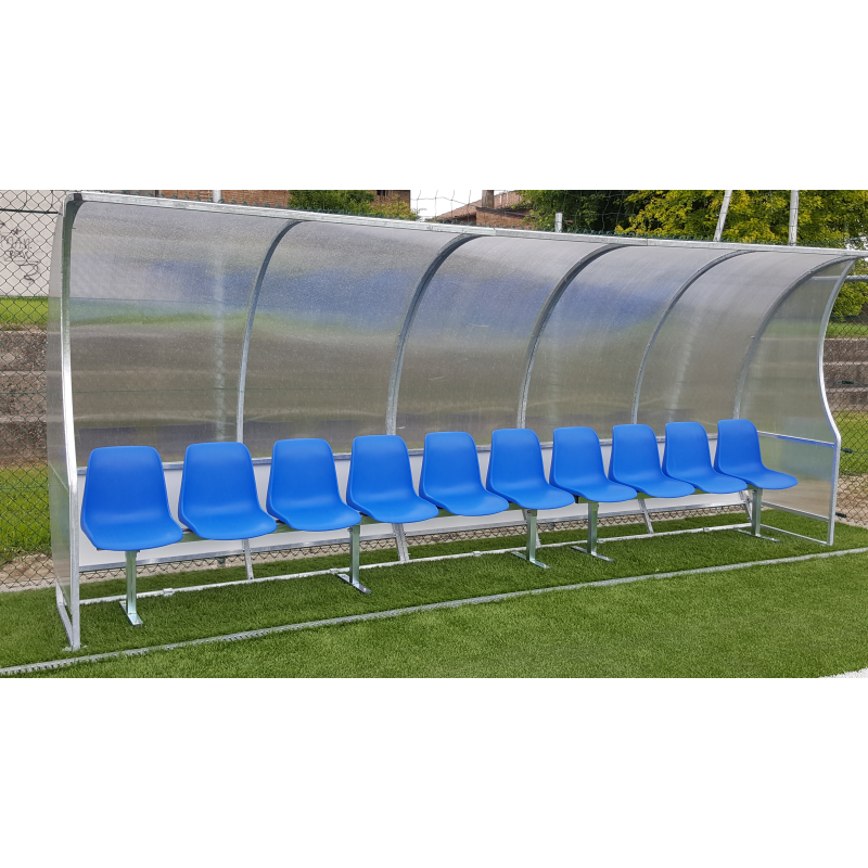 Panchina allenatori in acciaio Panchina allenatori in acciaio