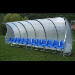 Panchina allenatori in acciaio