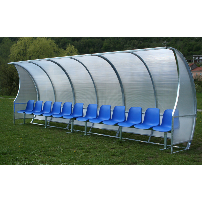 Panchina allenatori in acciaio Panchina allenatori in acciaio