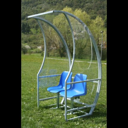 Panchina allenatori in alluminio