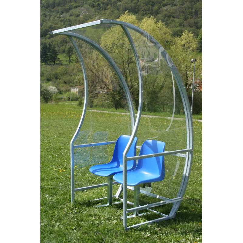 Panchina allenatori in alluminio Panchina allenatori in alluminio