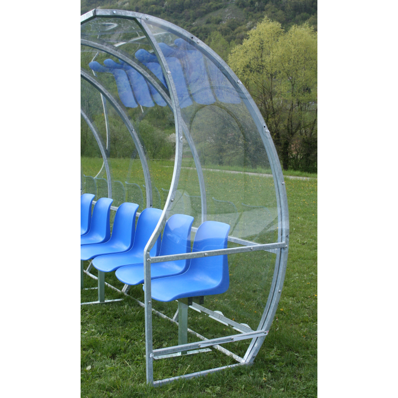 Panchina allenatori in alluminio Panchina allenatori in alluminio