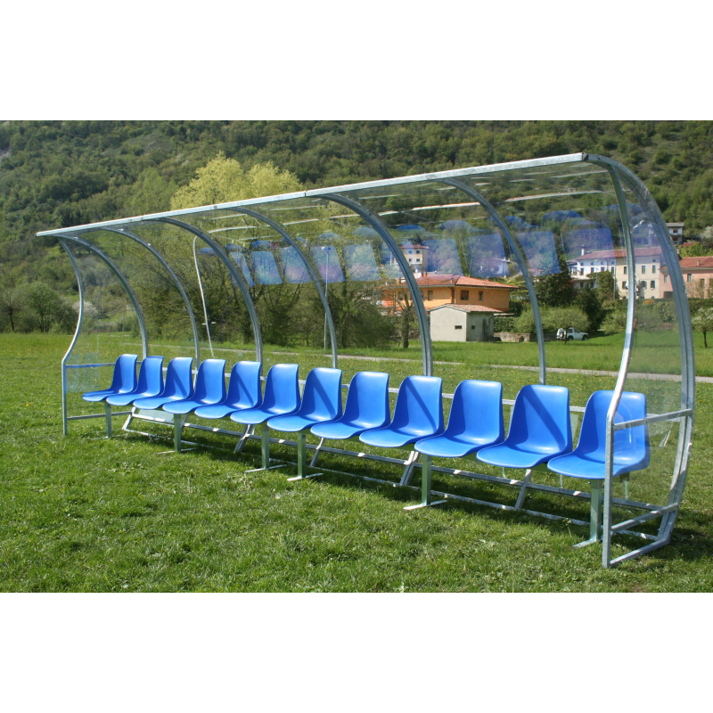 Panchina allenatori in alluminio Panchina allenatori in alluminio