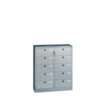 Cartelliera 10 caselle con feritoia