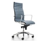 Sedia semi direzionale in finta pelle - IFTLAG30