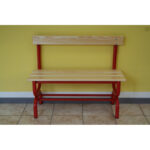 Panca con seduta e schienale 1 mt - 860 - ISAS86110