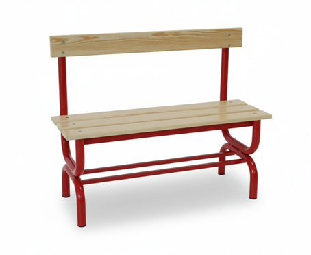 Isas86110 Panca con seduta e schienale 1 mt - 860 - isas866110 - immagine 1