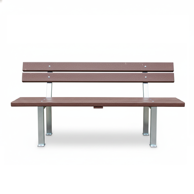 Panchina con schienale