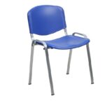 Sedia attesa telaio cromato