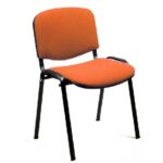 Sedia attesa telaio nero