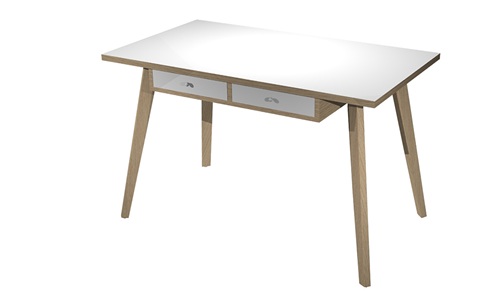 Workstation con gambe in legno - ixa2006002 Workstation con gambe in legno - ixa2006002