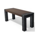 Panchina senza schienale, in plastica riciclata - ESPPS0416