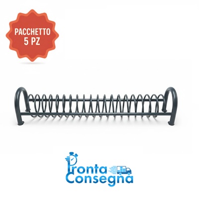 Portabici 1 sbiancato Portabici 200 cm - immagine 1