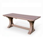 Tavolo in plastica riciclata, L.180 cm - ESPPS0311