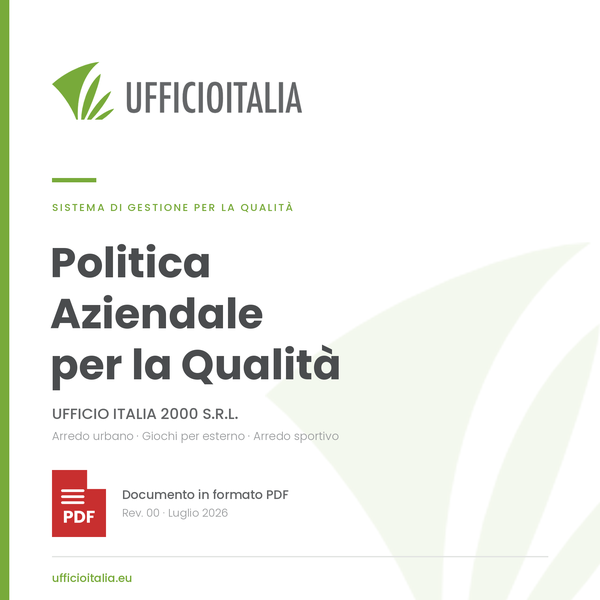 Politica aziendale per la qualità